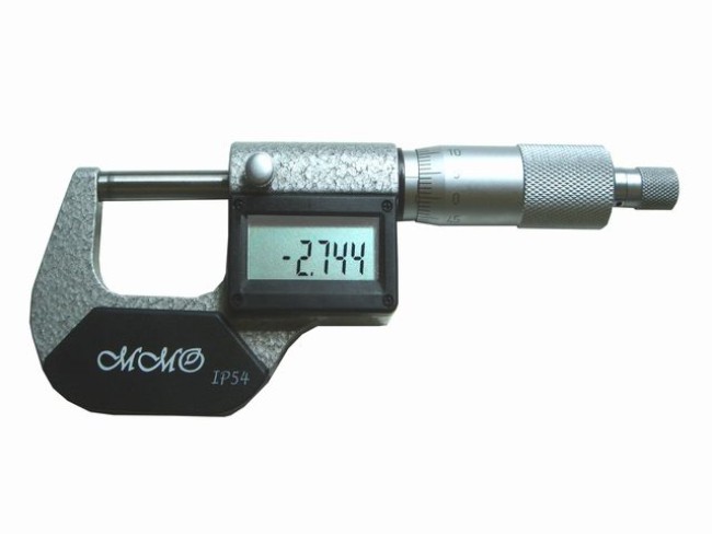 digitale Mikrometerschraube mit XL Display