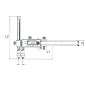 Preview: Bohrabstandsa Messschieber bis 1000mm