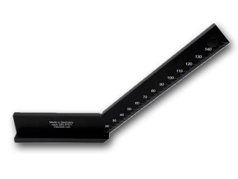 Anschlags Aluwinkel mit 135 Grad Neigung von Messmittelonline