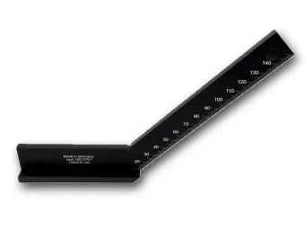 Anschlags Aluwinkel mit 135 Grad Neigung von Messmittelonline