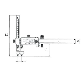 Bohrabstandsa Messschieber bis 1000mm