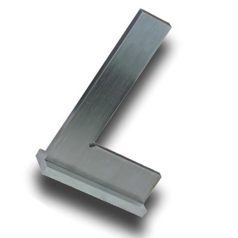 Anschlagwinkel groß DIN 875/1 rostfreier Stahl