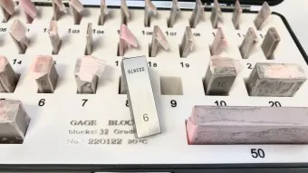 Endmaßsatz 32 Teile Klasse 1 MMO.