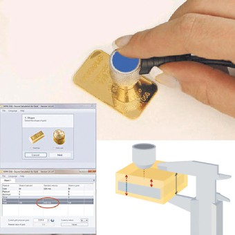 Überprüfung der Echtheit von Gold