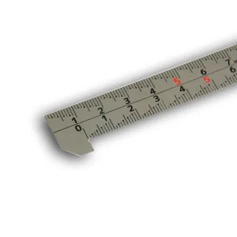 Maßstab150mm rostfrei mit Haken