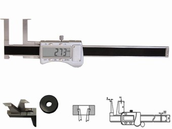 Innennuten Messschieber mit Einstellring