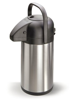 Isolierkanne 1,9l aus Edelstahl.