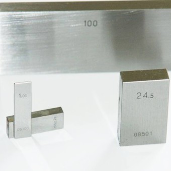 Kalibriermass aus Stahl 0,5-9,5mm.