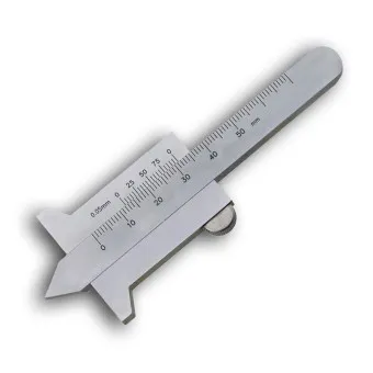 Tiefenmessschieber mit Prismenführung