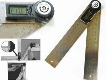 digitaler Winkelmesser 0-360° Schenkel 2x480mm