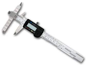 Digitaler Sonermessschieber mit verstellbarem Messschenkel..