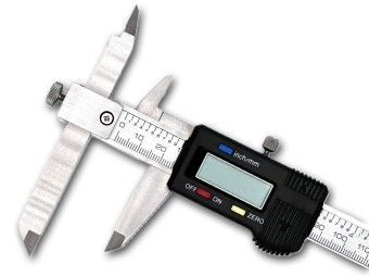 Preview: Messschieber digital mit verstellbarem Messschenkel