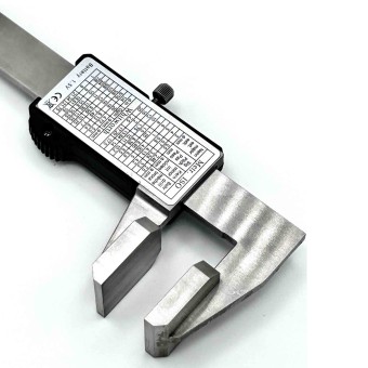 Preview: Messbackenmessschieber mit digital Anzeige bis 300mm Messbereich.