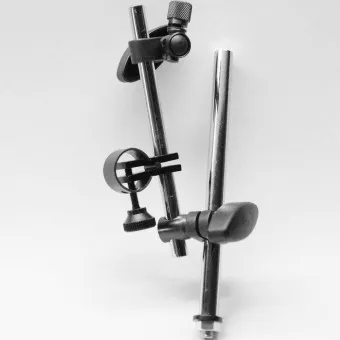 Messuhrhalter mit Gewinde.