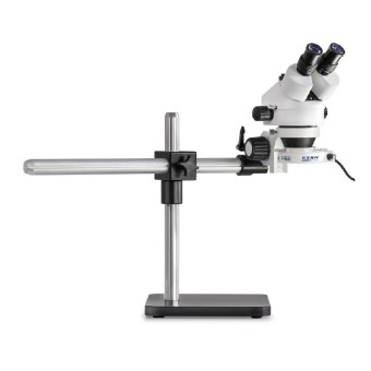 Stereomikroskop Set mit Zoomobjektiv + Teleskoparm