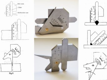 Schweißnahtlehren-Schweißnahtlehren-Vorschrift Metric