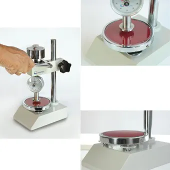 Prüfstand mit Glasplatte