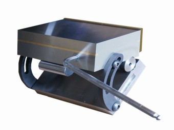 Magnetspannplatte 150x400mm Spannbereich vertikal schwenkbar