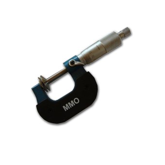 Bügelmessschraube 0-25mm analog mit Halter für Mikrometer Set 