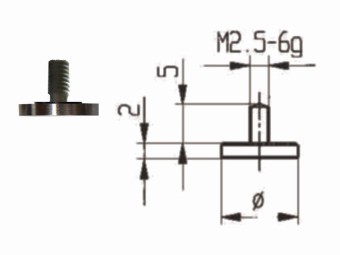 Messuhreinsatz plan Tellergröße 10-30mm