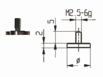 Messuhreinsatz plan Tellergröße 10-30mm