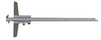 analoger Tiefenmessschieber mit Doppelhaken