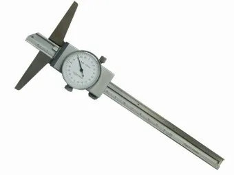 Tiefenmessschieber mit Uhr