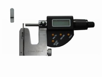 Spezialmikrometer 0-25mm mit verstellbaren Ambossen