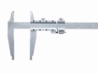 Stahlmessschieber 300-1500mm mit Spitzen