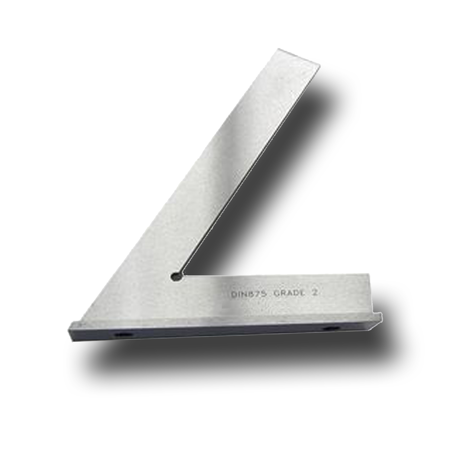 Stahl 90 Grad-Winkel Metric 50cm Massstab Lineal Anschlagwinkel Silber F8U4 