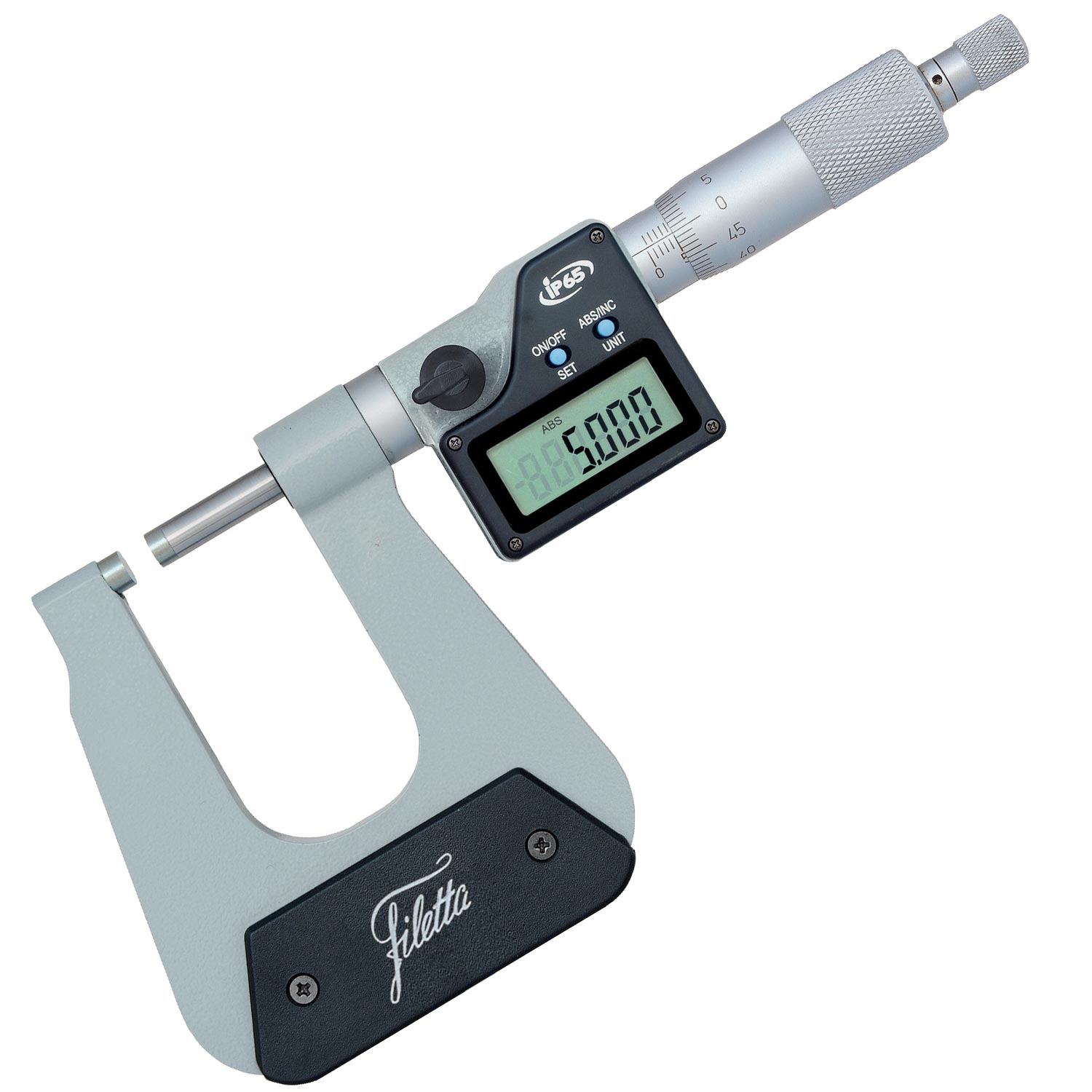 0-25 mm Elektronisch Digital Bügelmessschraube Mikrometer Mikrometerschraube WQ 