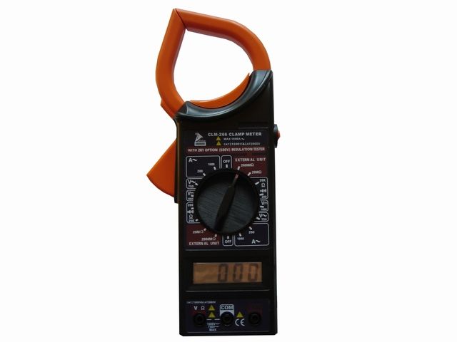 Zangenmultimeter digital LCD mit 60mm Durchmesser