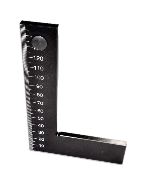 Aluminium Flachwinkel 90 Grad zum Anreißen.