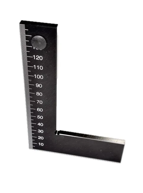 Aluminium Flachwinkel 90 Grad zum Anreißen.