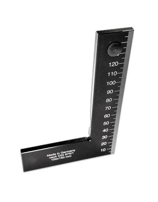 Flachwinkel aus Alu zum Messen und Anreißen.