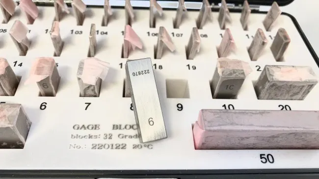 Endmaßsatz 32 Teile Klasse 1 MMO.