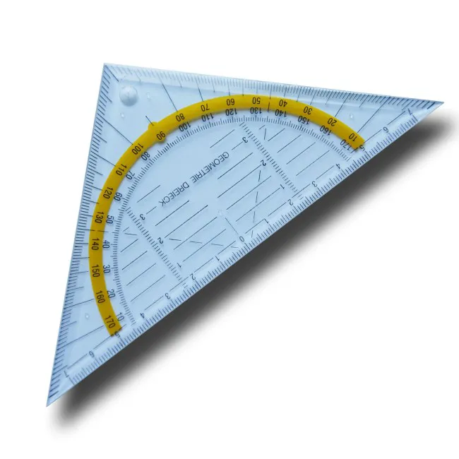 Geometriedreieck-Zeichenwerkzeug.