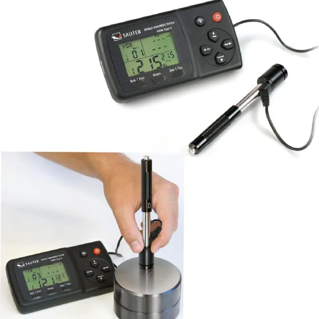 Härtemessgerät Leeb mit Rückprallmodul