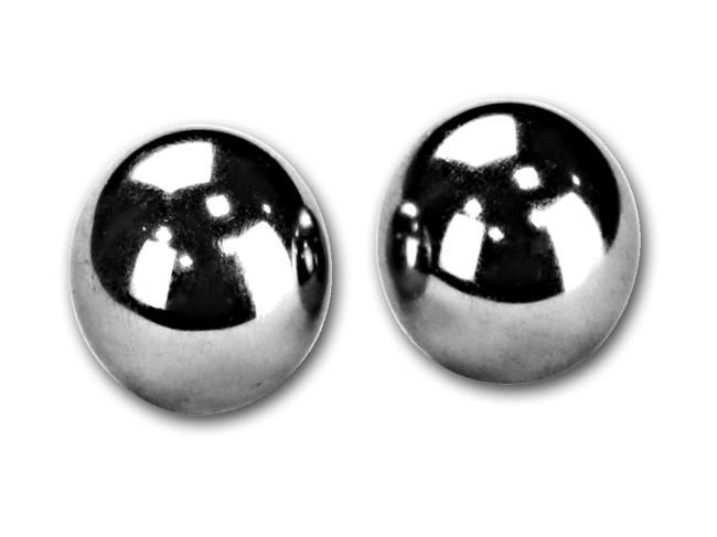 Messkugel aus gehärtetem Stahl zum Prüfen von Bohrungen.