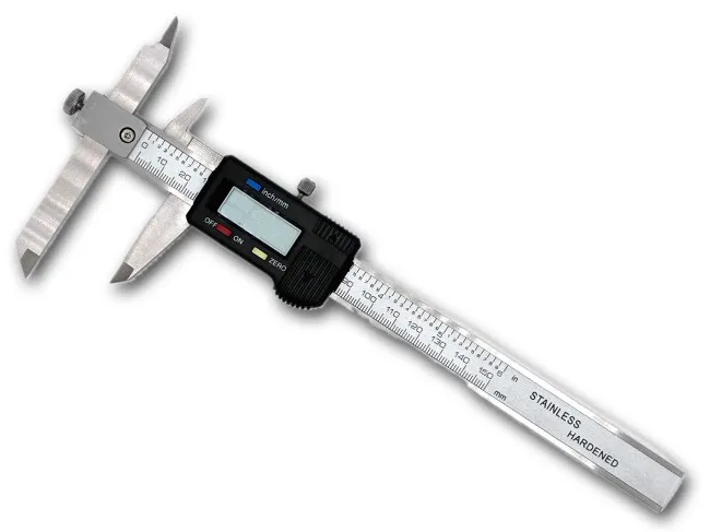 Digitaler Sonermessschieber mit verstellbarem Messschenkel..