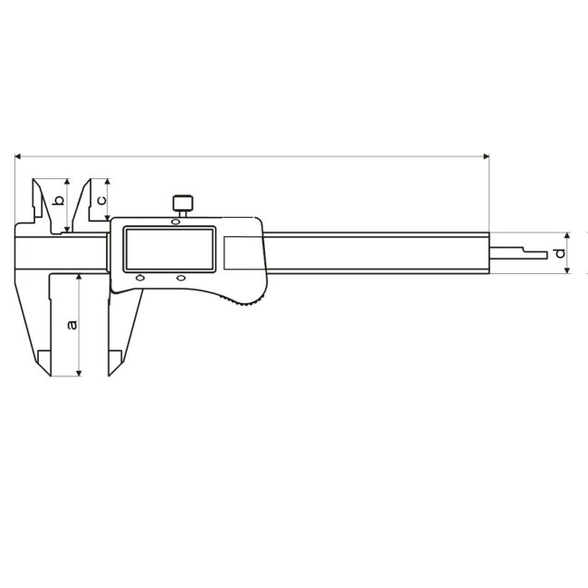 Skizze antimagnetischer Messschieber