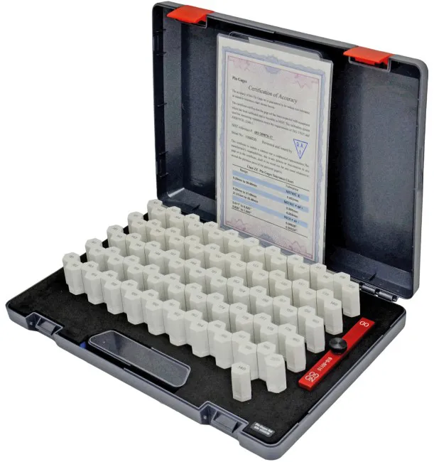 Messstiftsatz aus Spezialstahl bis20,00mm mit Messstifthalter