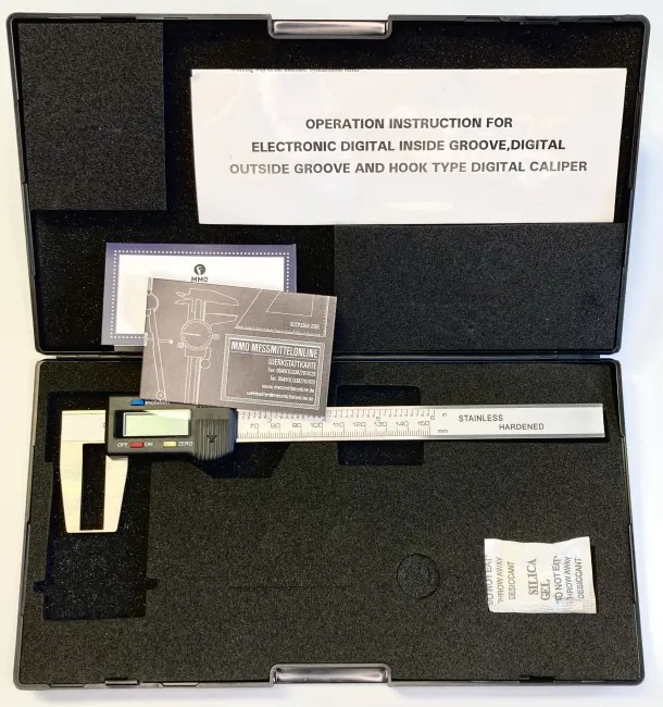 Nutenmessschieber MMO für Außennuten.