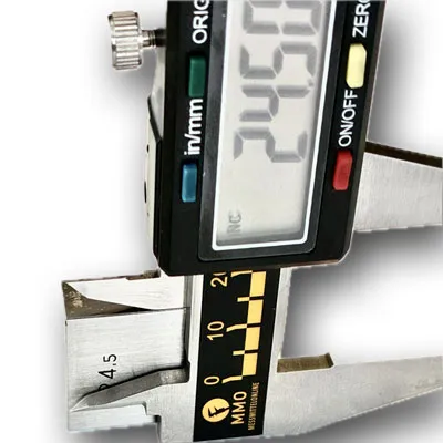 Messschieber Anwendungsbeispiel für Stufenmessung